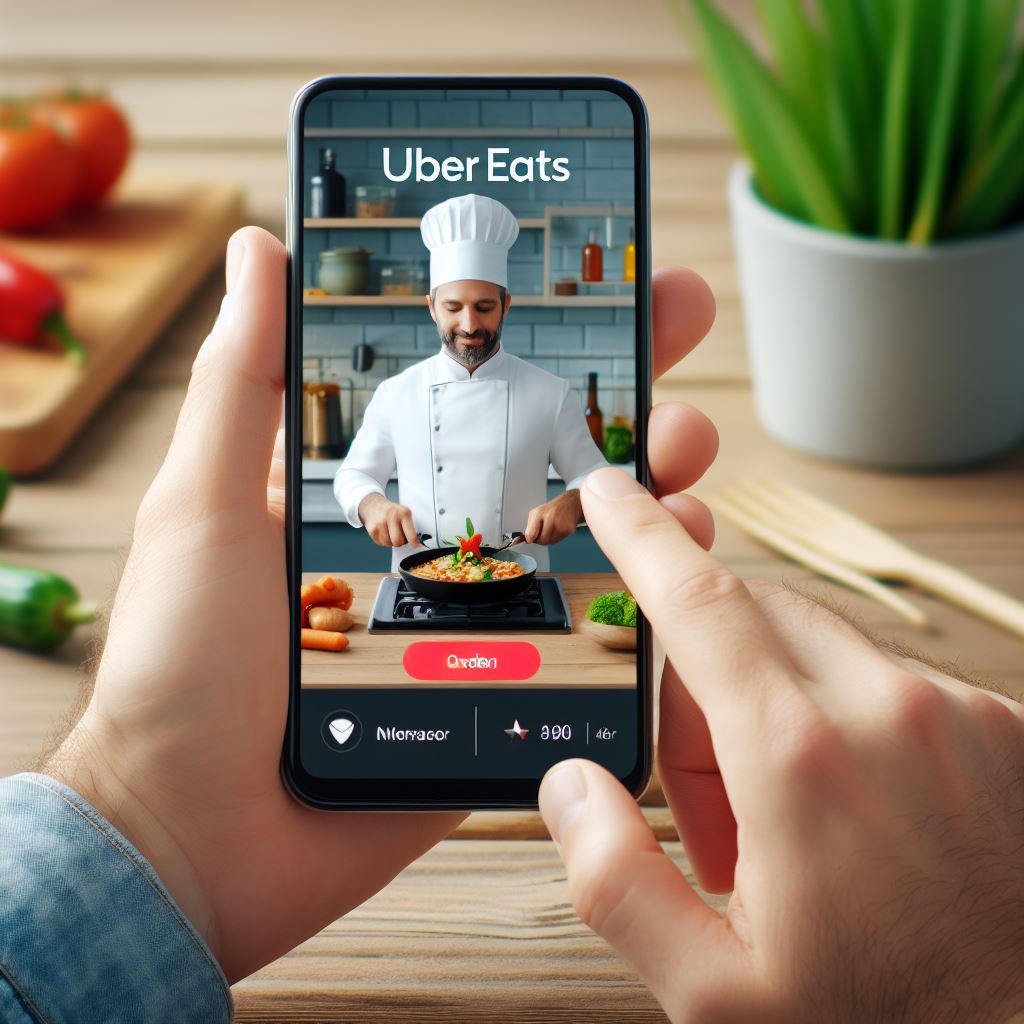 Uber Eats lanza feed de videos como TikTok